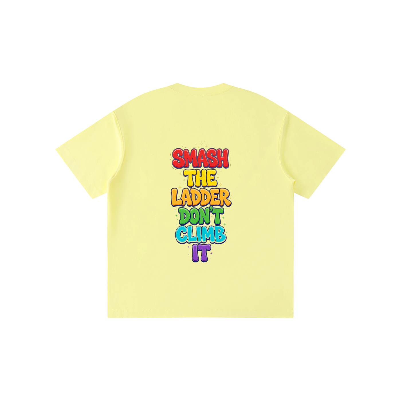 BWD | SMASH THE LADDER RAINBOW STACK KIDS TEE