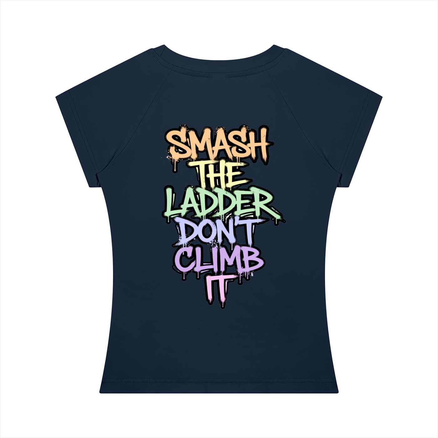 BWD | SMASH THE LADDER FITTED TEE