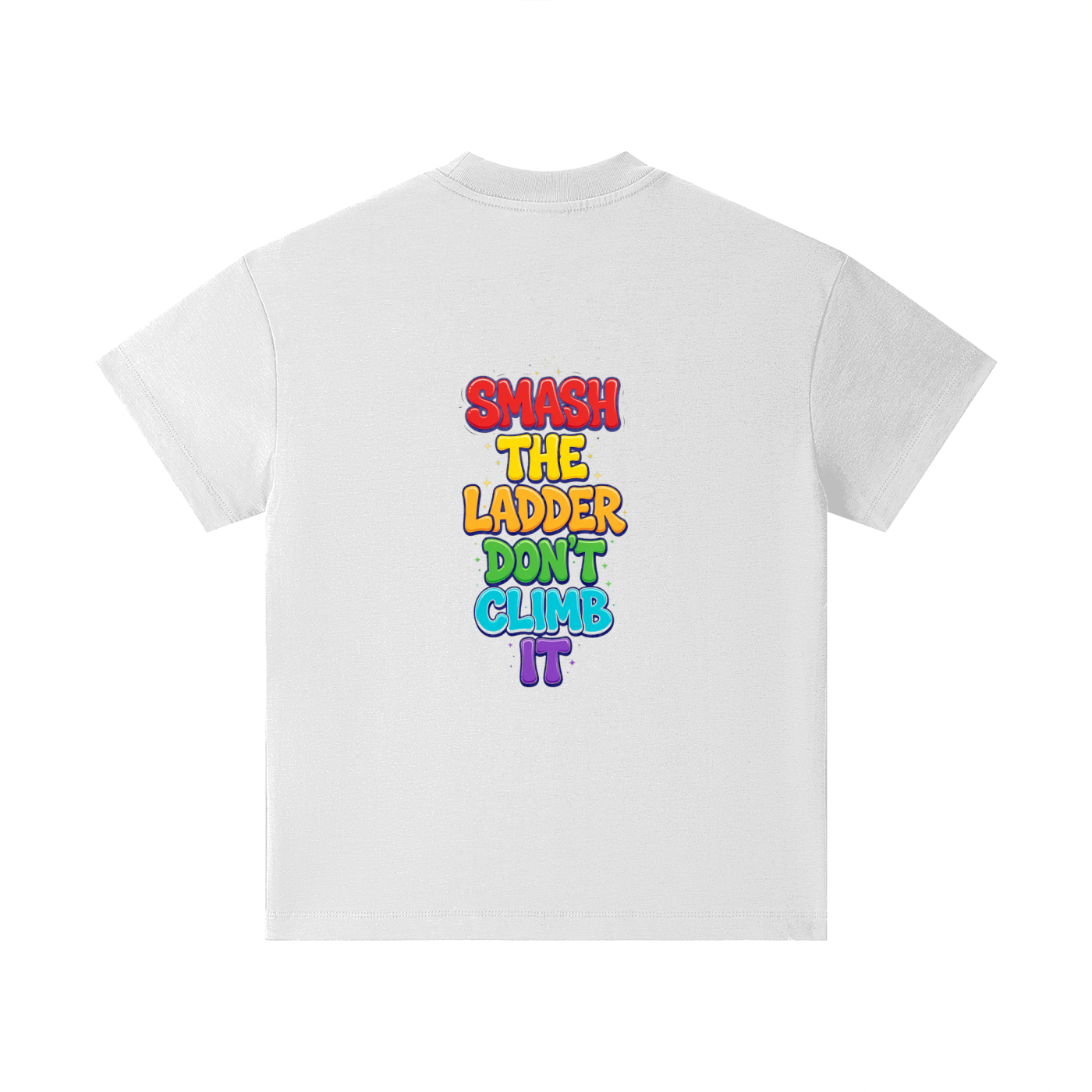 BWD | SMASH THE LADDER KIDS TEE | RAINBOW STACK VARIANT
