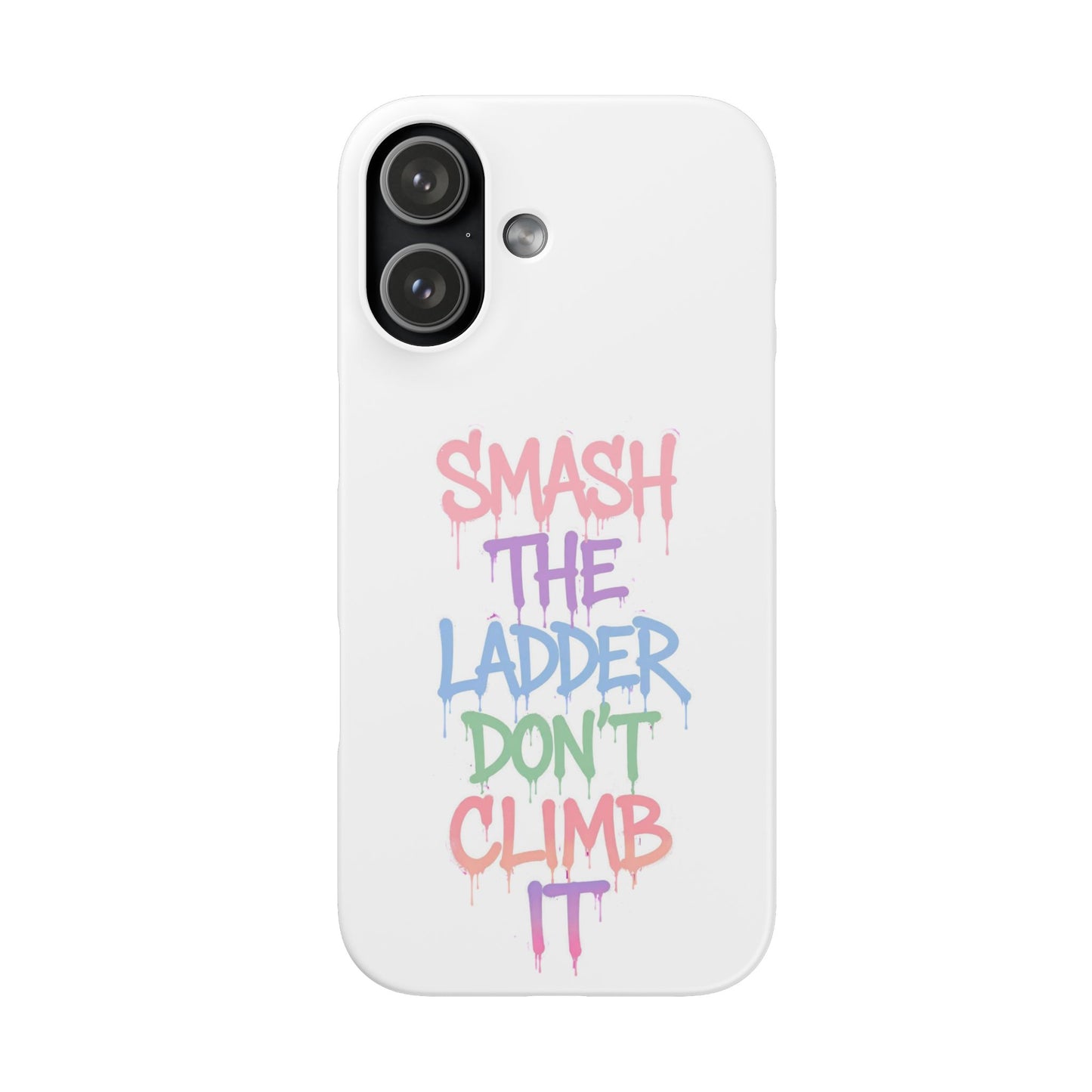 SMASH THE LADDER MIXED PASTEL VARIANT | SNAP PHONE CASE