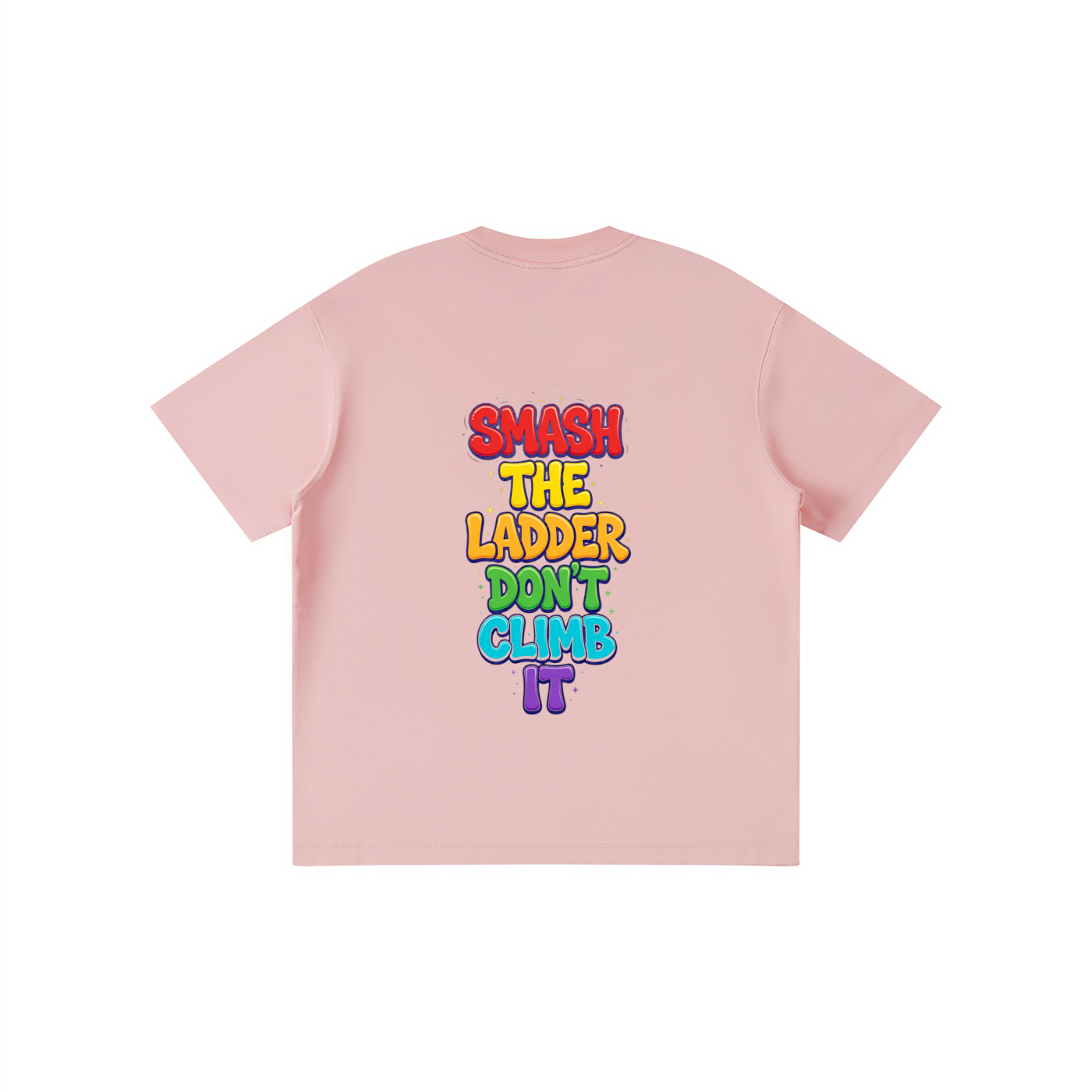 BWD | SMASH THE LADDER RAINBOW STACK KIDS TEE