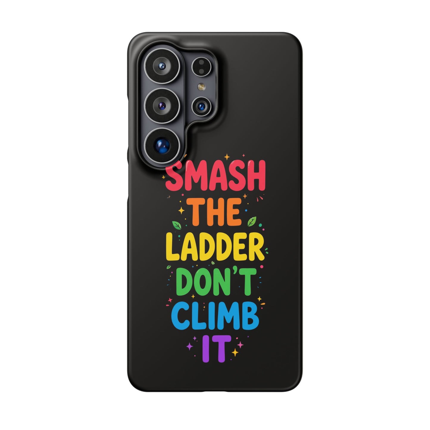 SMASH THE LADDER RAINBOW STACK - Snap Phone Case