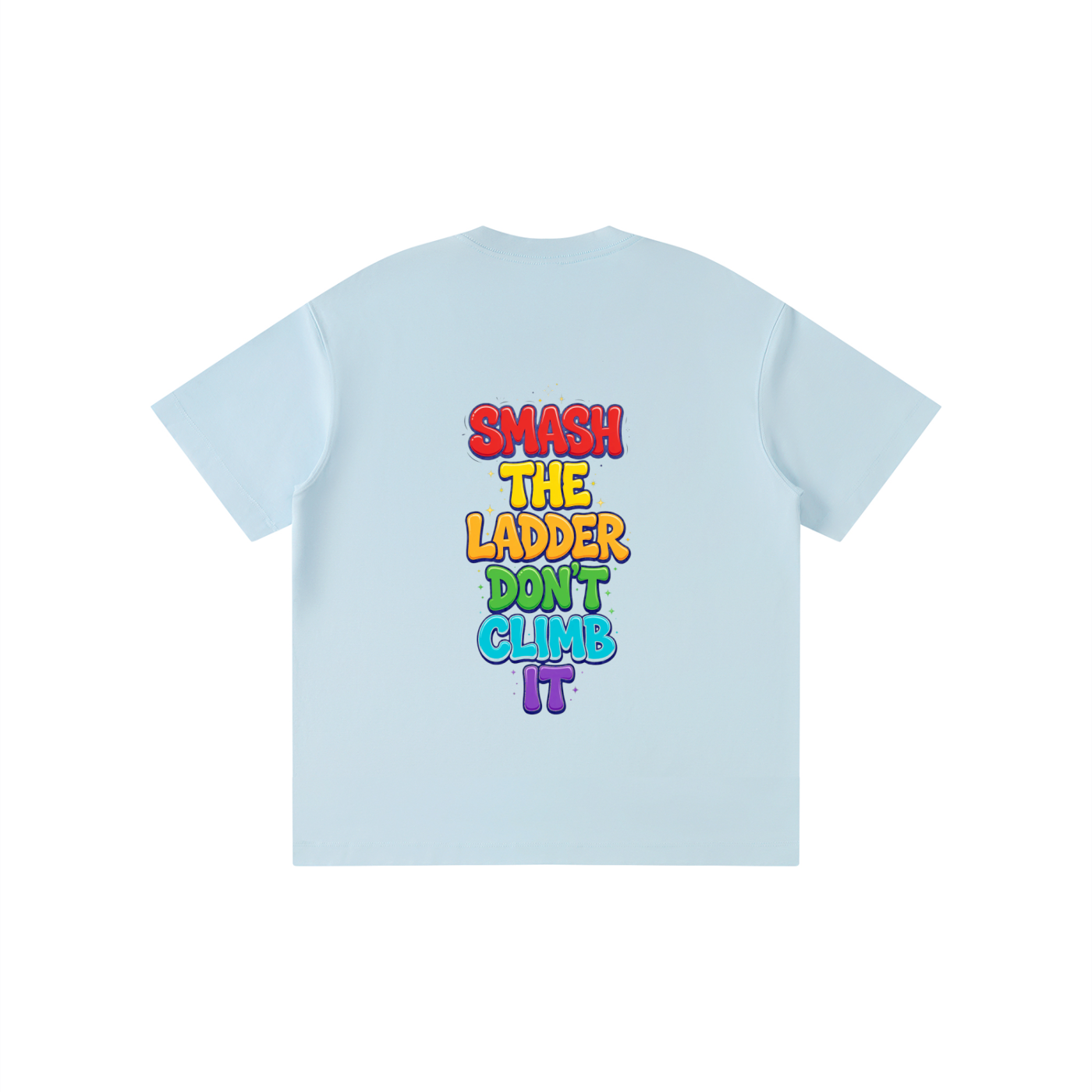 BWD | SMASH THE LADDER RAINBOW STACK KIDS TEE