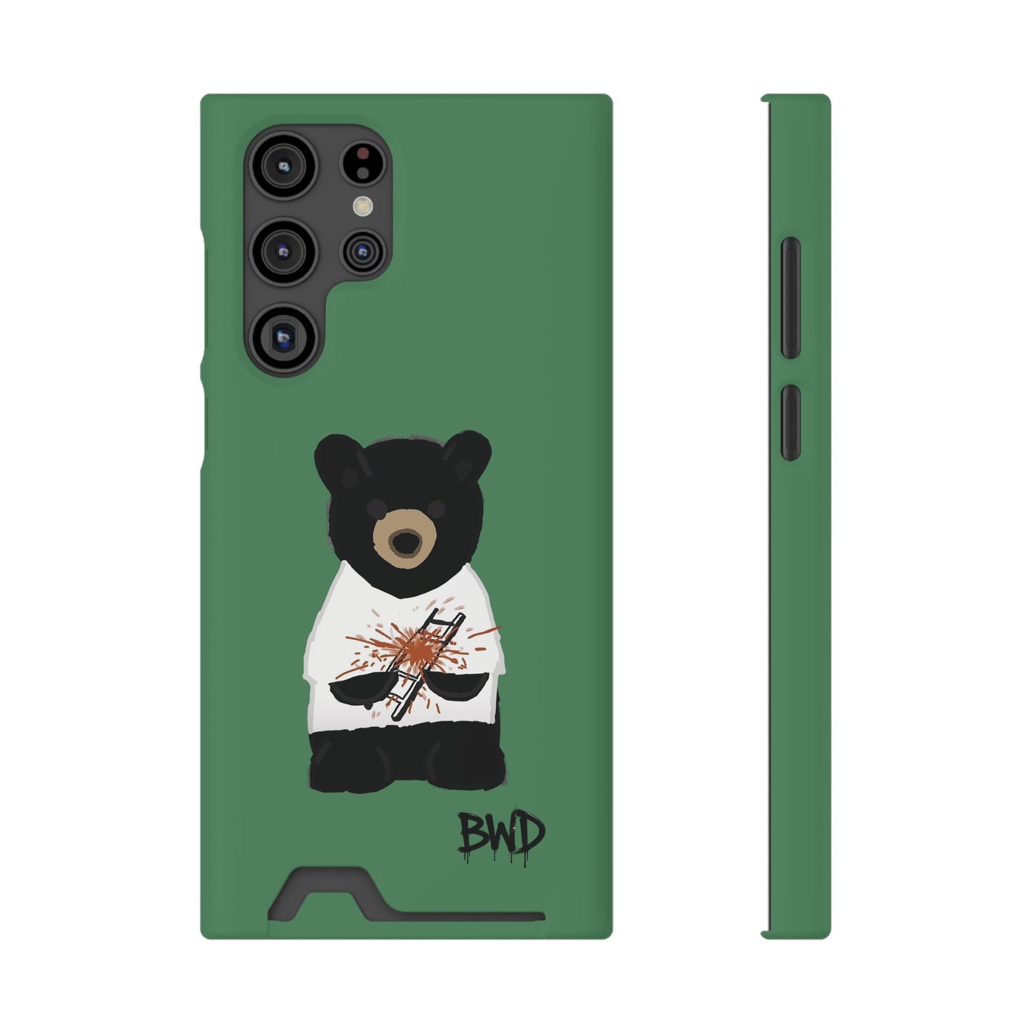 BWD | BREAK OUT BEAR | Phone Case with Card Holder