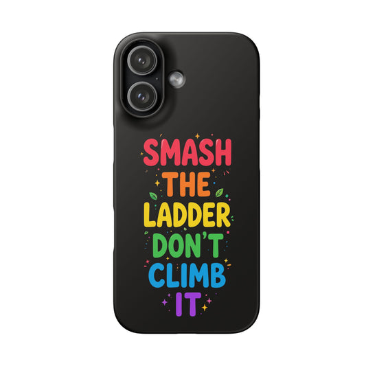 SMASH THE LADDER RAINBOW STACK - Snap Phone Case