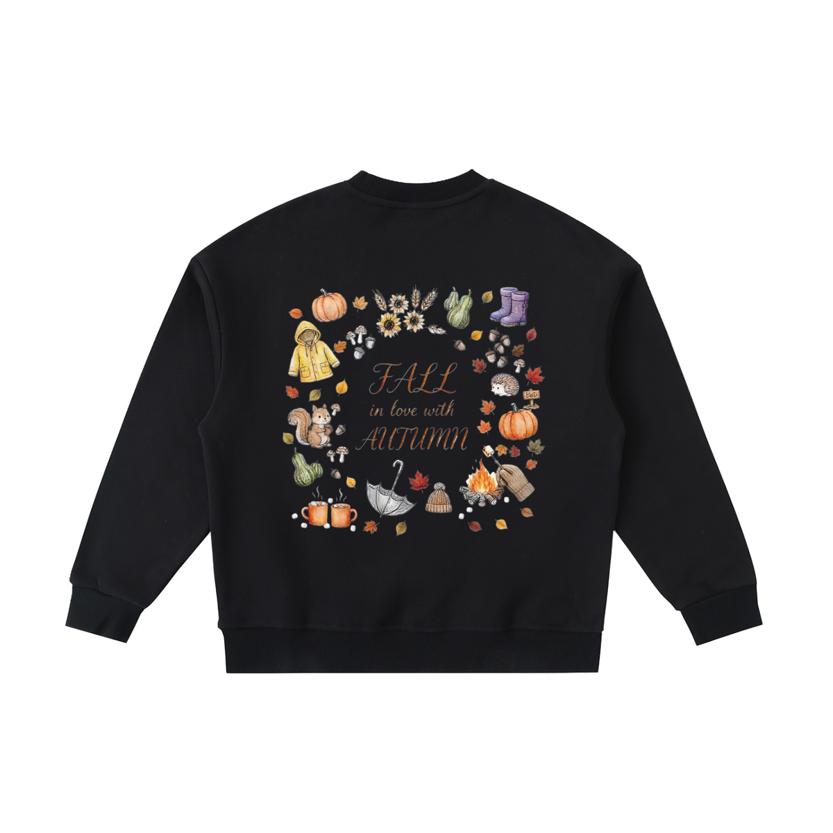 BWD | FALL IN LOVE WITH AUTUMN KIDS JUMPER