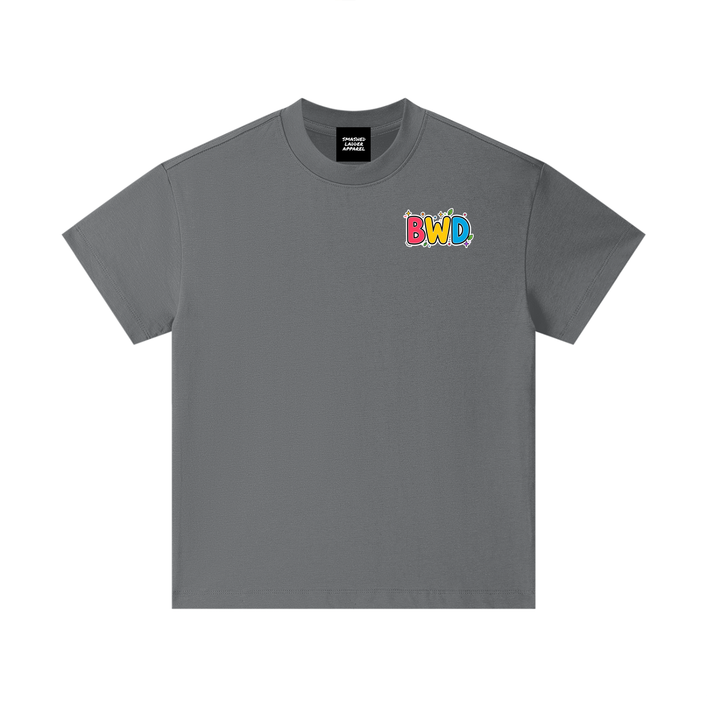 BWD | SMASH THE LADDER KIDS TEE | RAINBOW STACK VARIANT