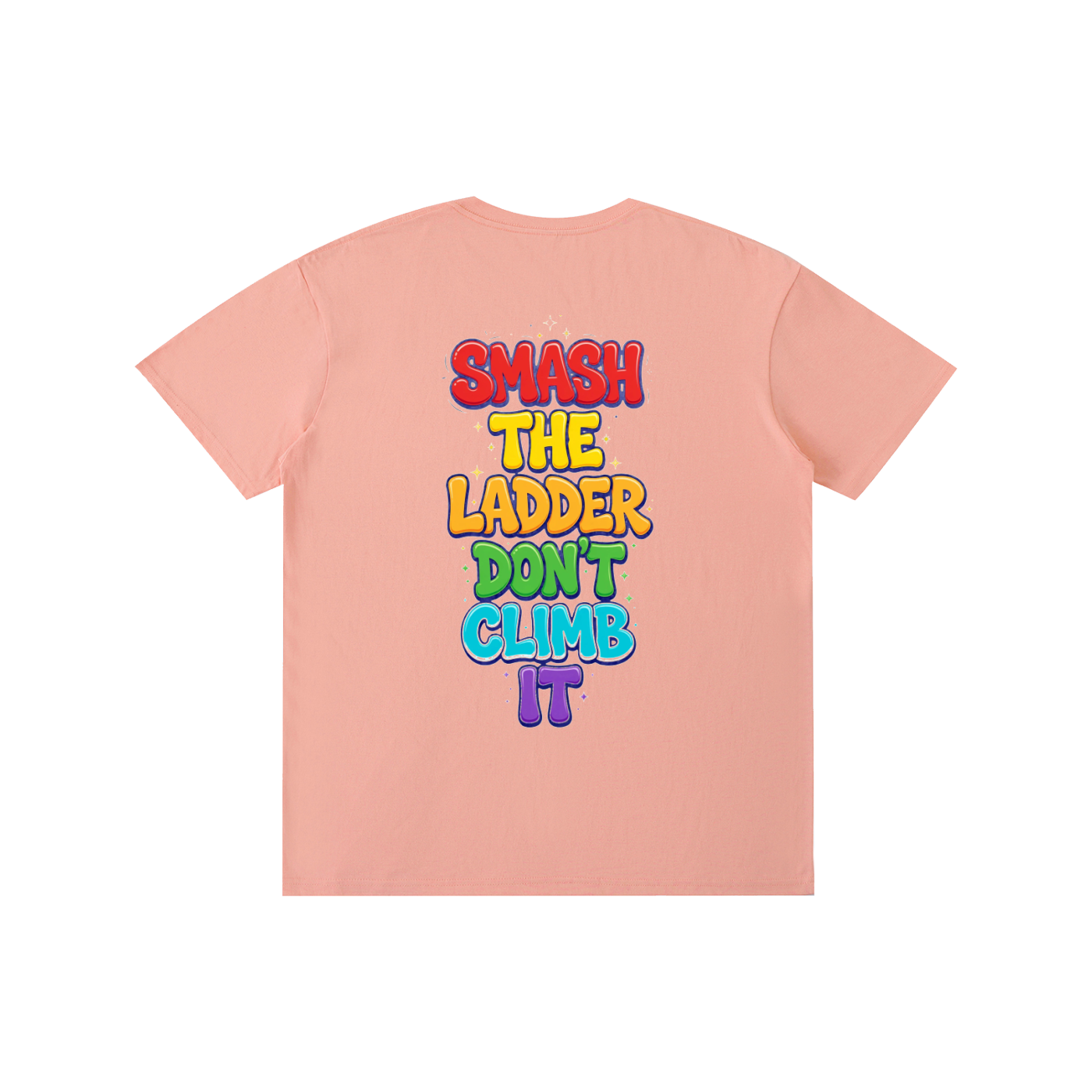 BWD | RAINBOW STACK TEE