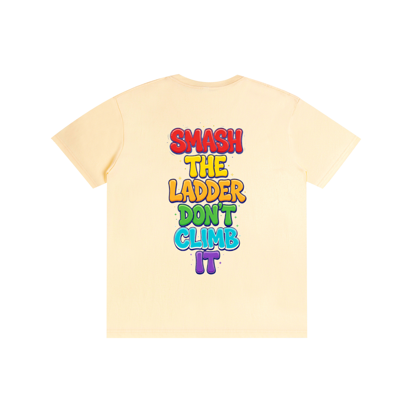 BWD | RAINBOW STACK TEE