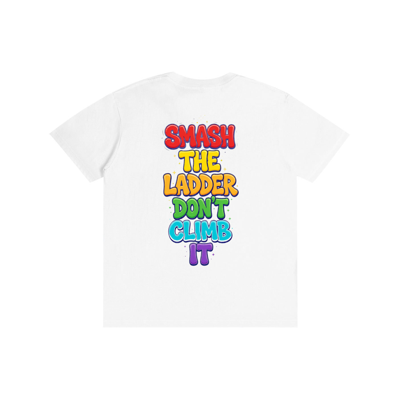 BWD | RAINBOW STACK TEE