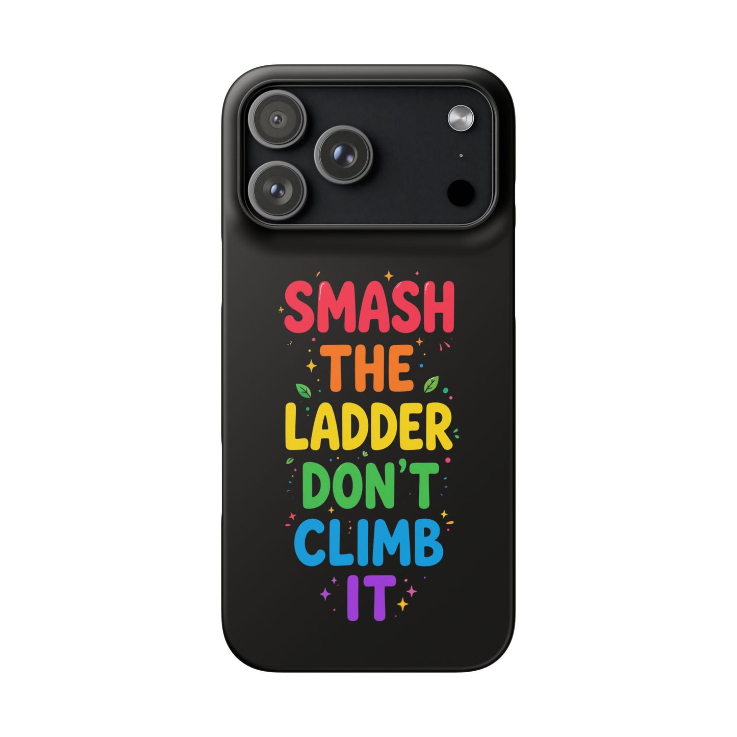 SMASH THE LADDER RAINBOW STACK - Snap Phone Case