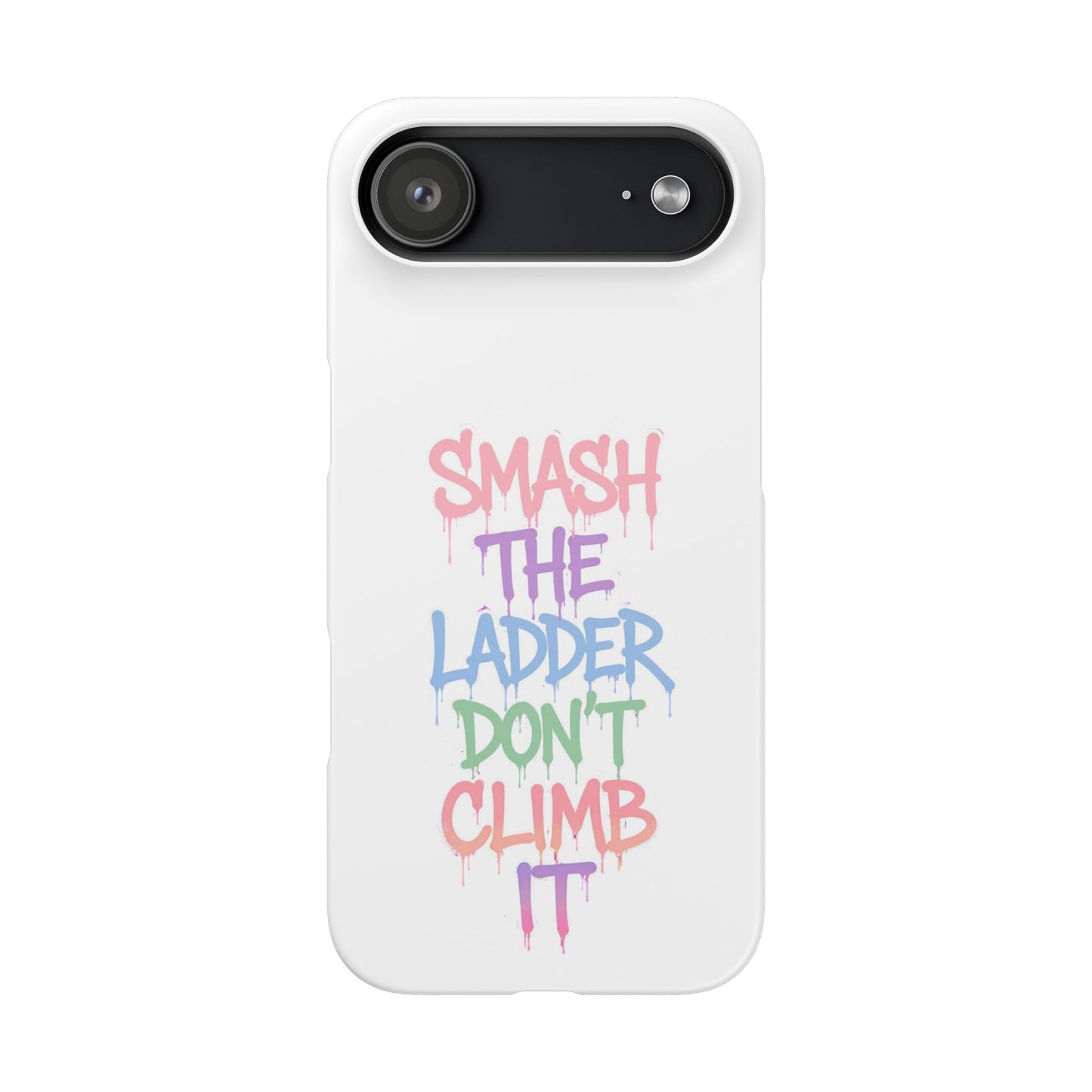 SMASH THE LADDER MIXED PASTEL VARIANT | SNAP PHONE CASE