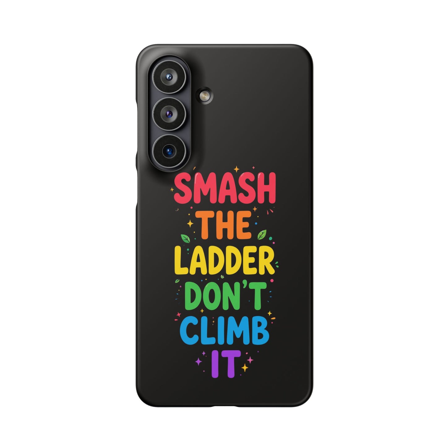 SMASH THE LADDER RAINBOW STACK - Snap Phone Case
