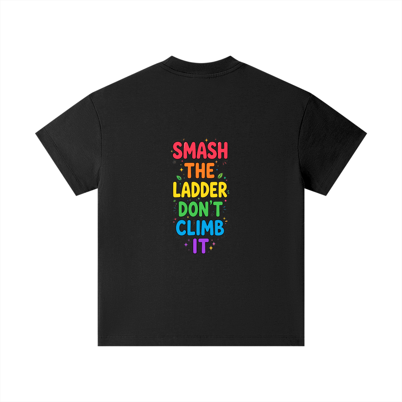 BWD - SMASH THE LADDER Kids Tee | Rainbow Stack Variant
