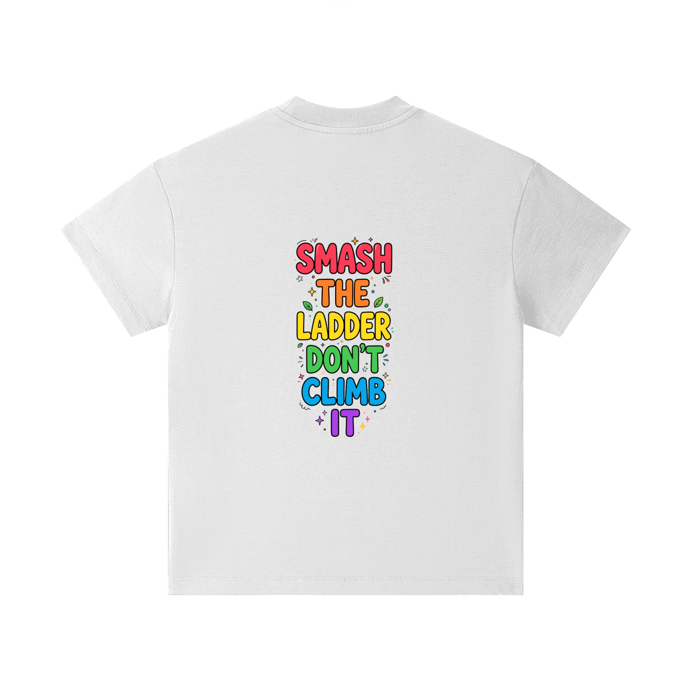BWD - SMASH THE LADDER Kids Tee | Rainbow Stack Variant