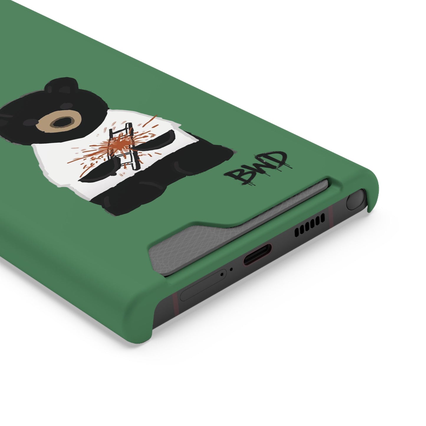 BWD | BREAK OUT BEAR | Phone Case with Card Holder