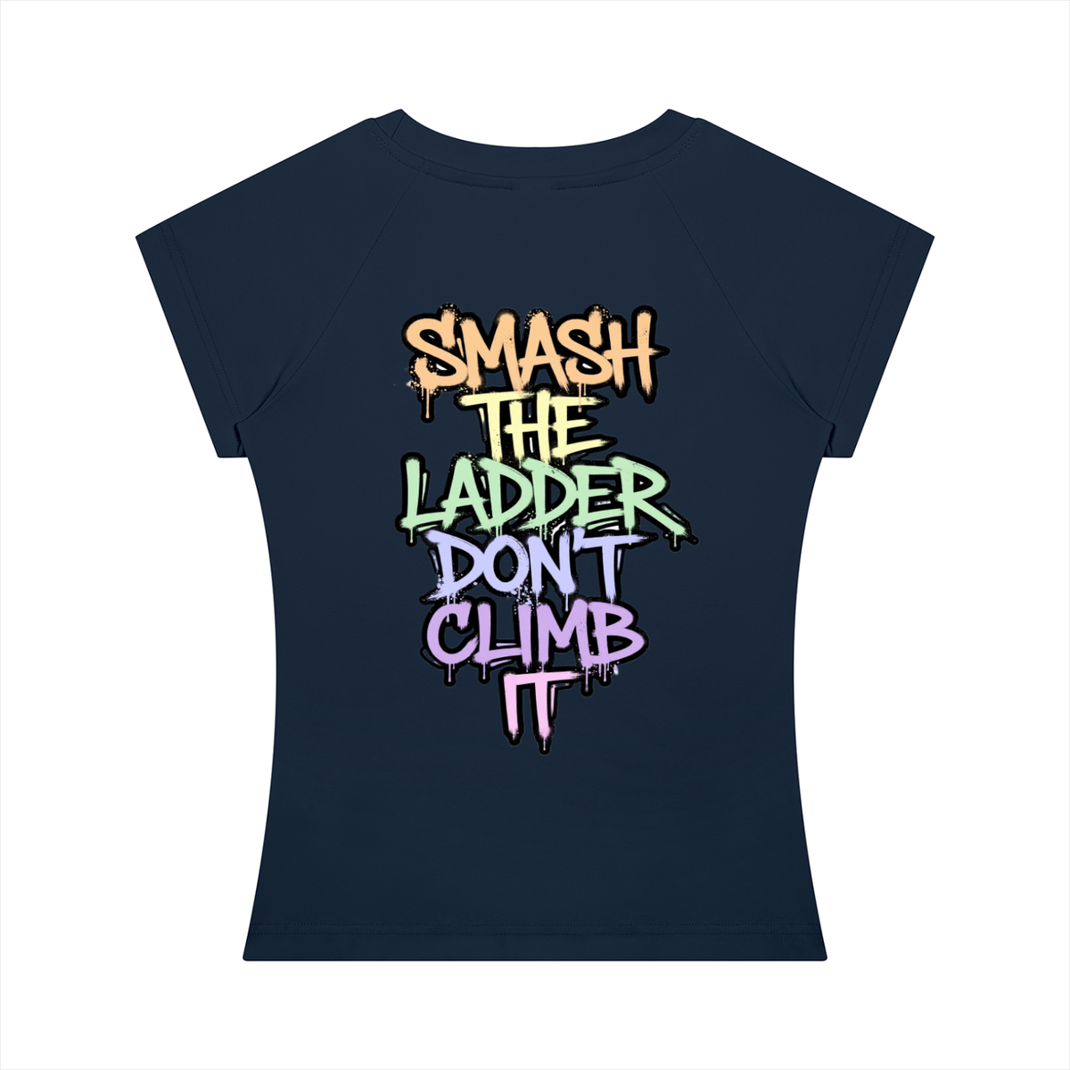 BWD | SMASH THE LADDER FITTED TEE
