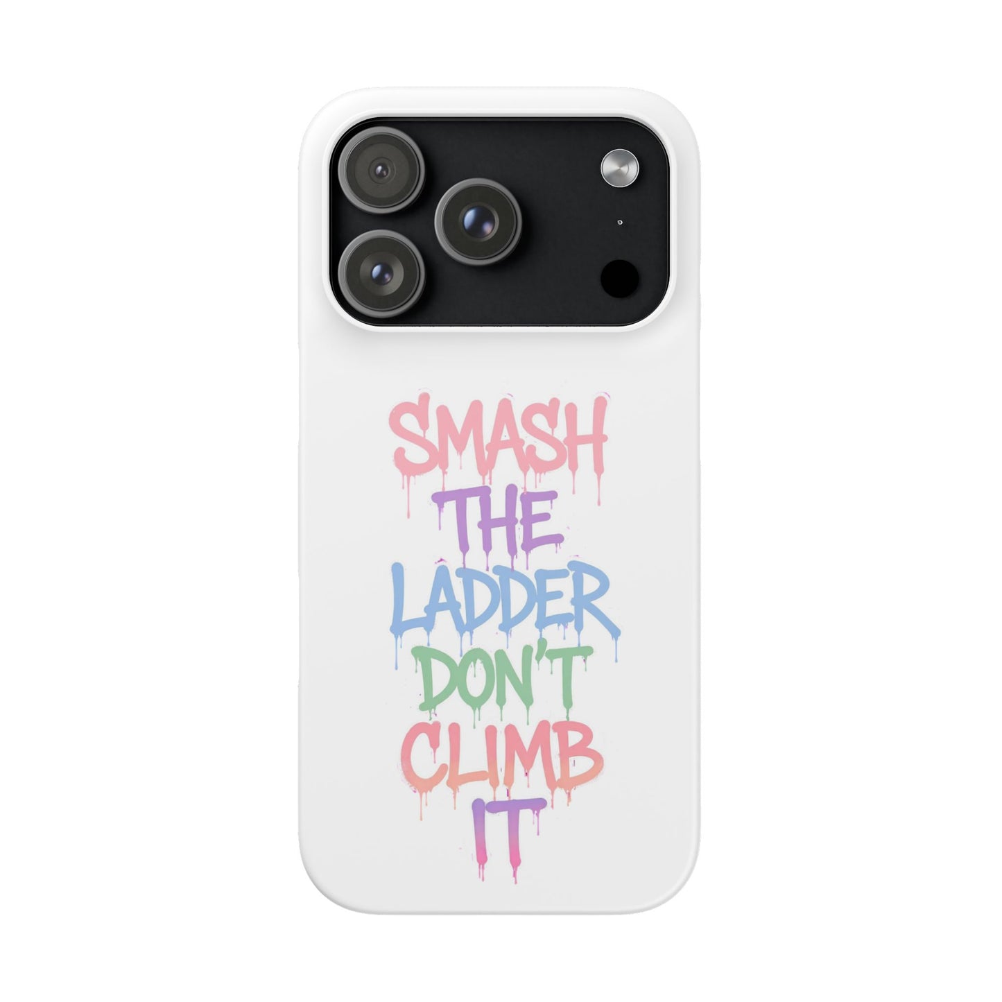 SMASH THE LADDER MIXED PASTEL VARIANT | SNAP PHONE CASE