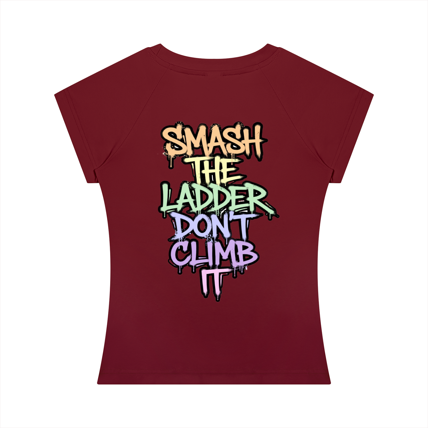 BWD | SMASH THE LADDER FITTED TEE