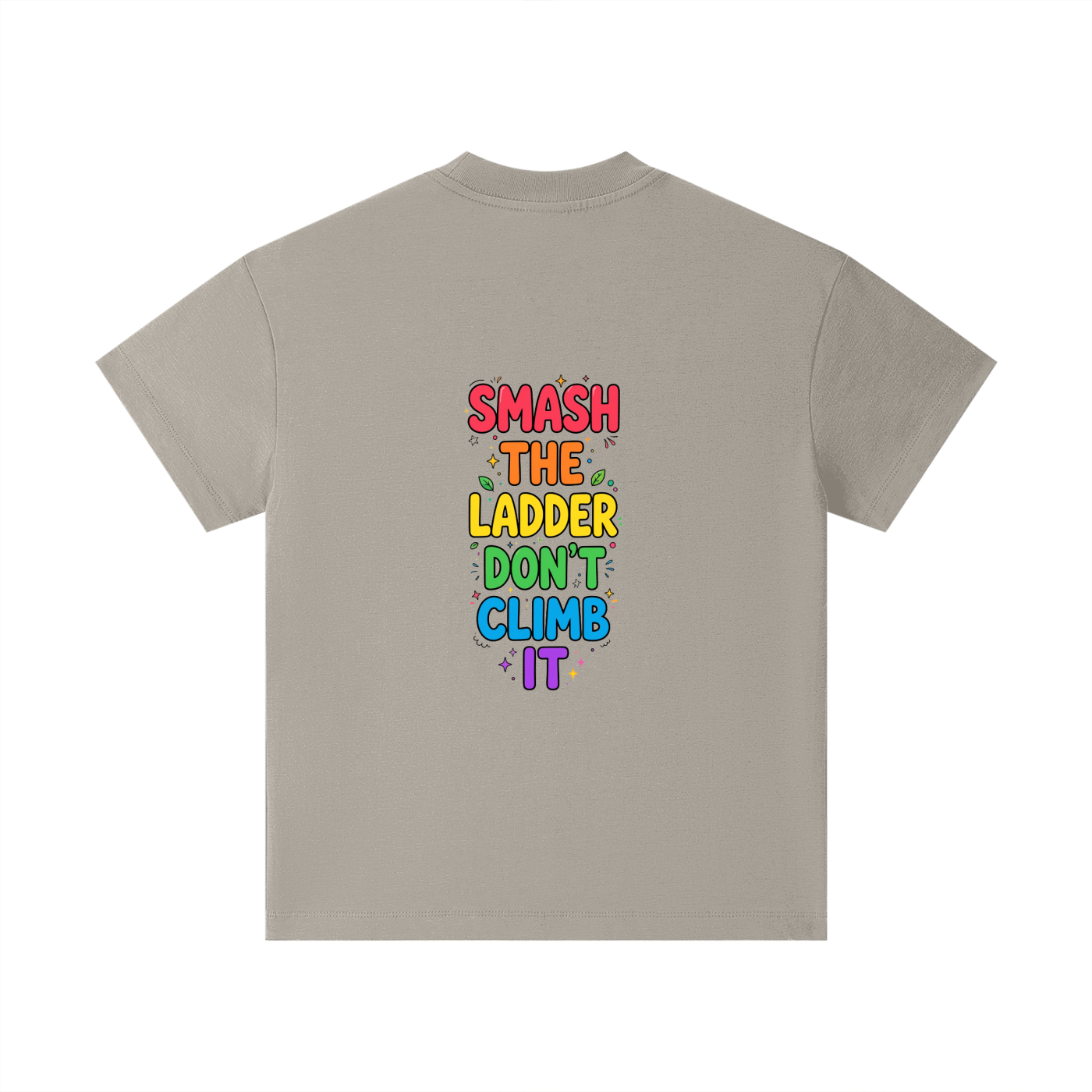 BWD - SMASH THE LADDER Kids Tee | Rainbow Stack Variant