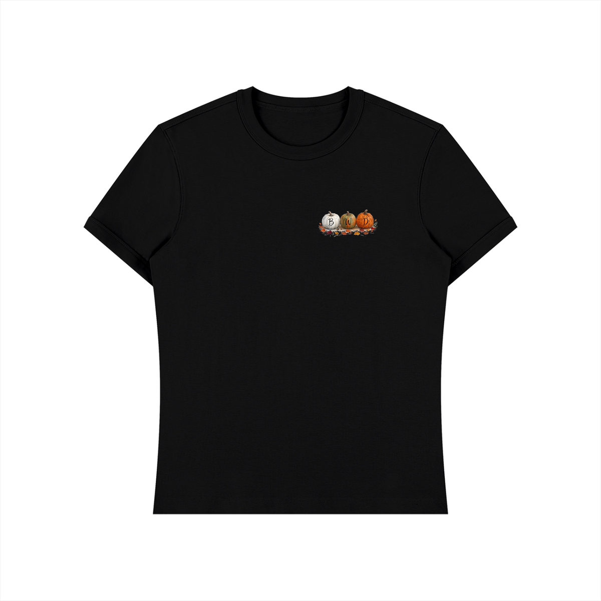 BWD PICKING PUMPKINS FITTED TEE