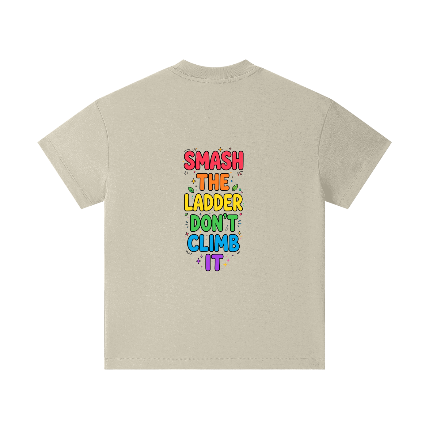 BWD - SMASH THE LADDER Kids Tee | Rainbow Stack Variant