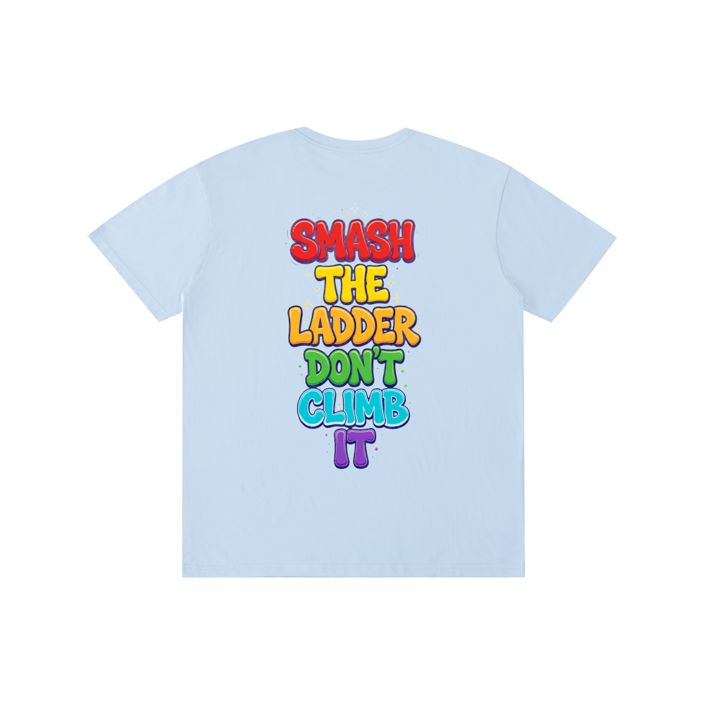 BWD | RAINBOW STACK TEE