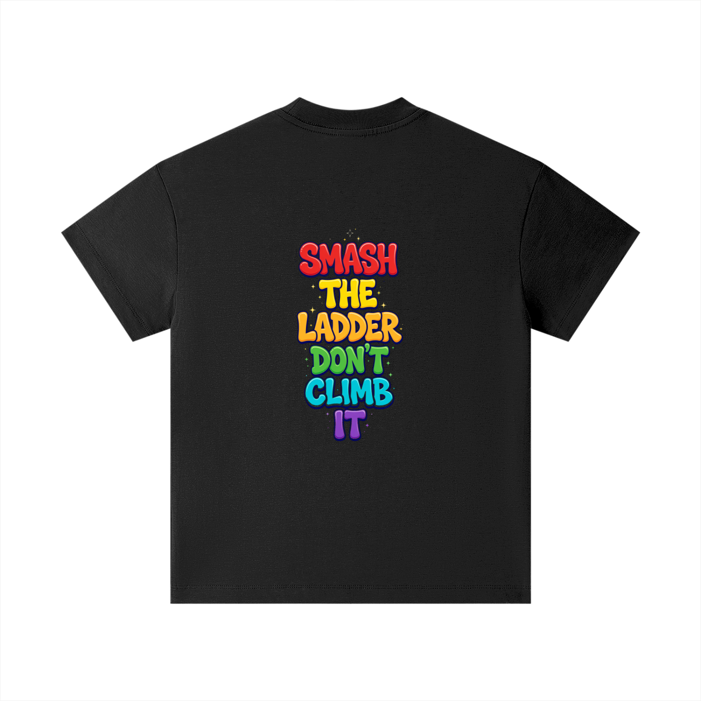 BWD | SMASH THE LADDER KIDS TEE | RAINBOW STACK VARIANT
