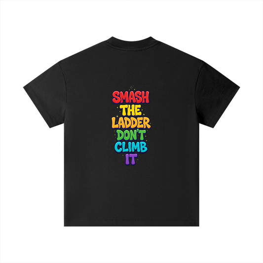 BWD | SMASH THE LADDER KIDS TEE | RAINBOW STACK VARIANT