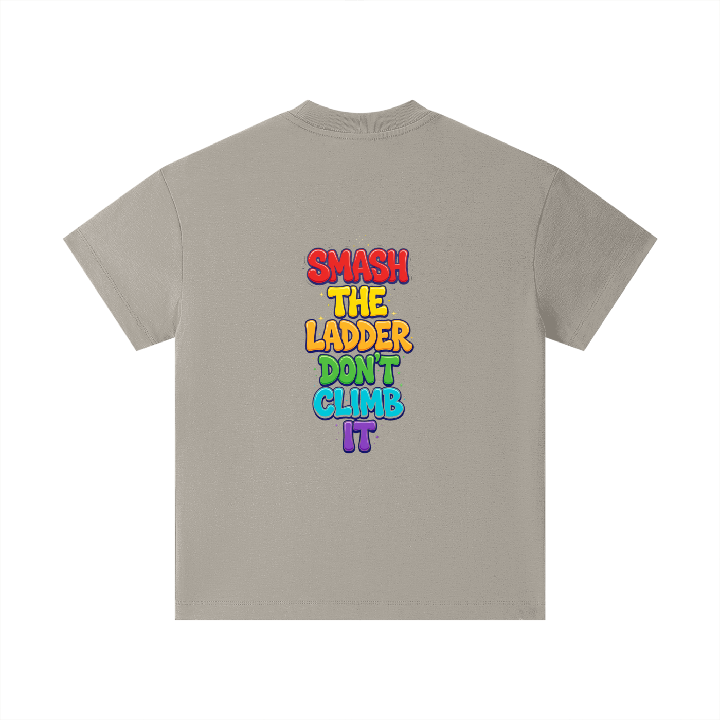 BWD | SMASH THE LADDER KIDS TEE | RAINBOW STACK VARIANT