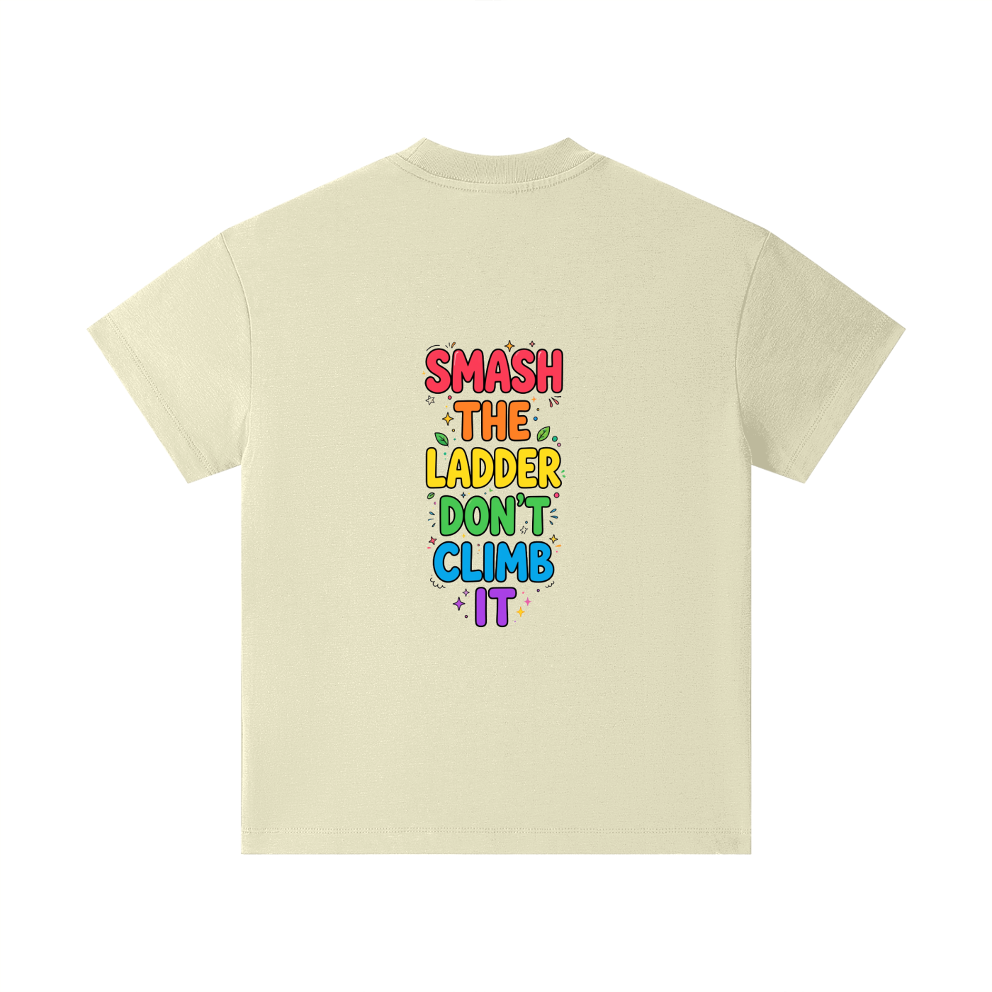 BWD - SMASH THE LADDER Kids Tee | Rainbow Stack Variant