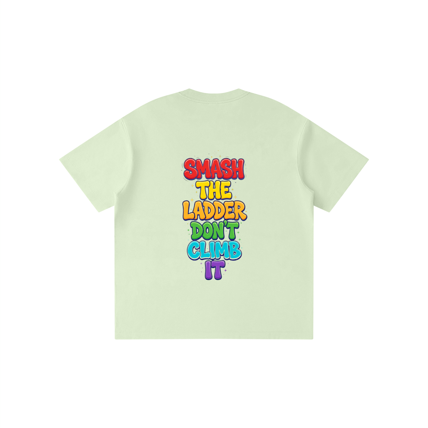 BWD | SMASH THE LADDER RAINBOW STACK KIDS TEE