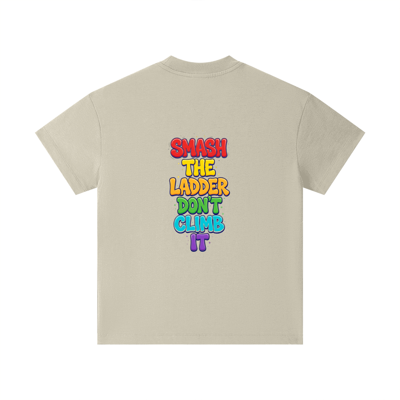 BWD | SMASH THE LADDER KIDS TEE | RAINBOW STACK VARIANT
